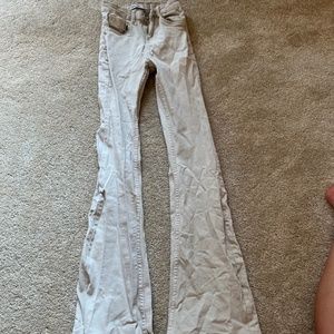 Juniors size 00 high rise flare